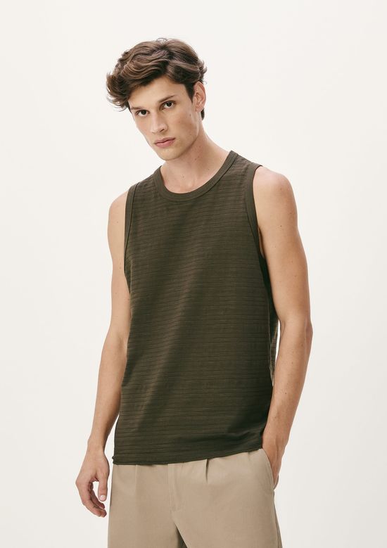 Foto do produto: Regata Masculina Texturizada - Verde