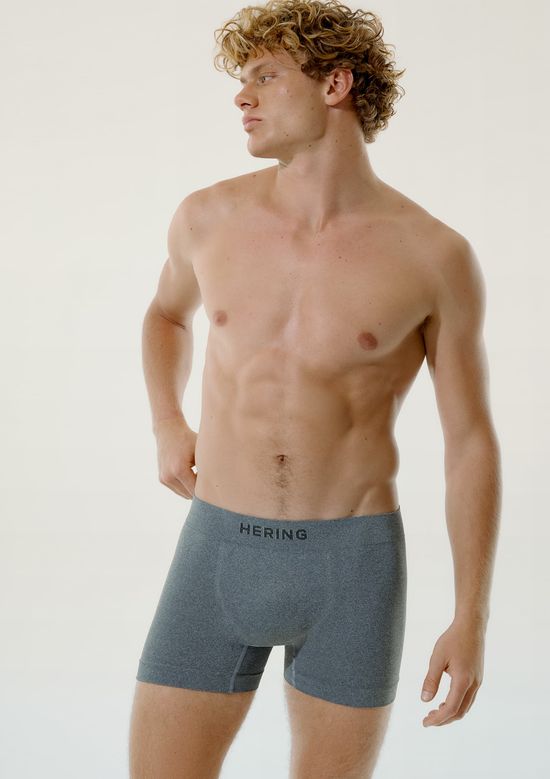 Foto do produto: Cueca Boxer Com Elástico Personalizado - Cinza