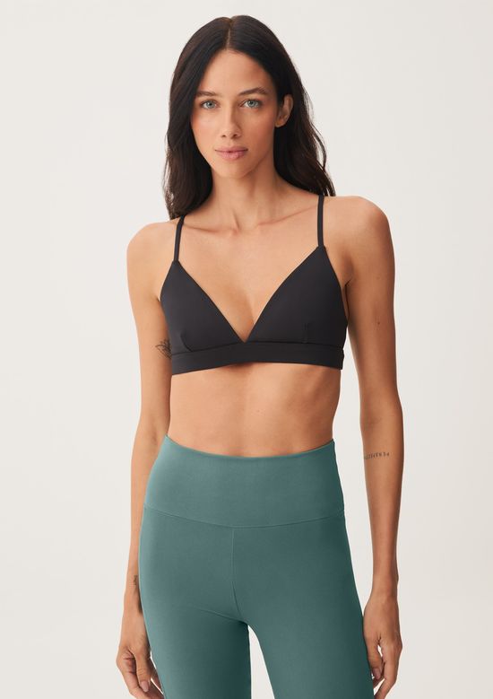 Foto do produto: Top Esportivo Decote V - Preto