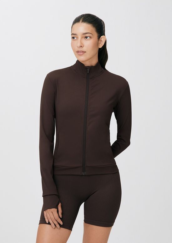 Foto do produto: Jaqueta Feminina Esportiva Easy Care - Marrom