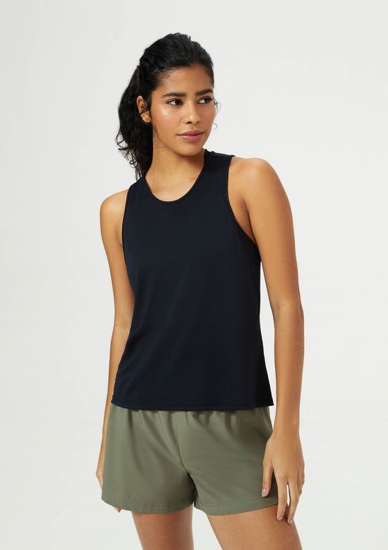 Foto do produto: Regata Esportiva Feminina Texturizada Easy Care - Preto