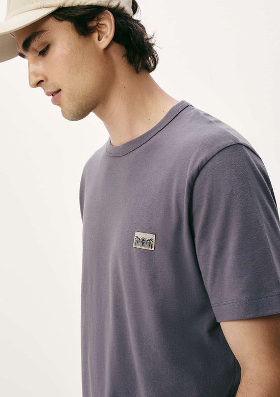 Foto do produto: Camiseta Masculina Manga Curta Com Estampa - Azul