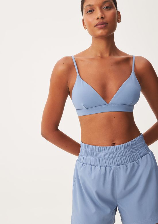 Foto do produto: Top Esportivo Decote V - Azul