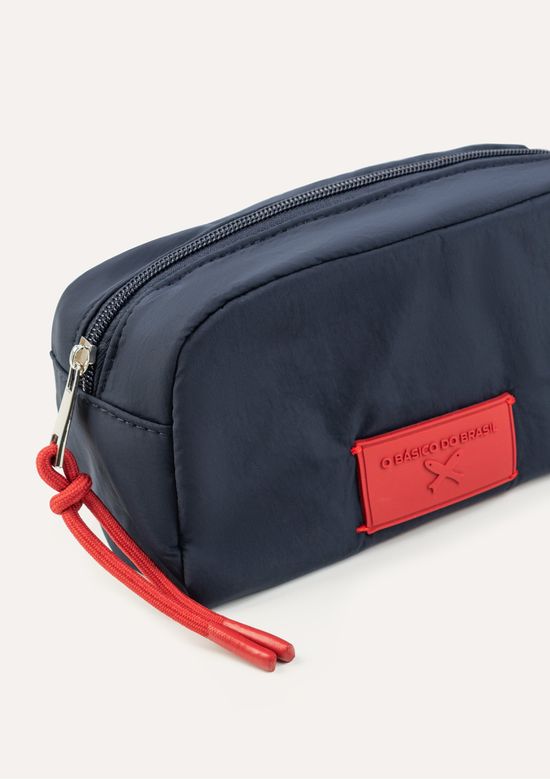 Foto do produto: Necessaire Feminina Em Nylon - Azul