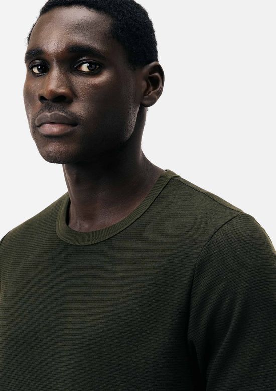 Foto do produto: Camiseta Masculina Comfort Texturizada - Verde