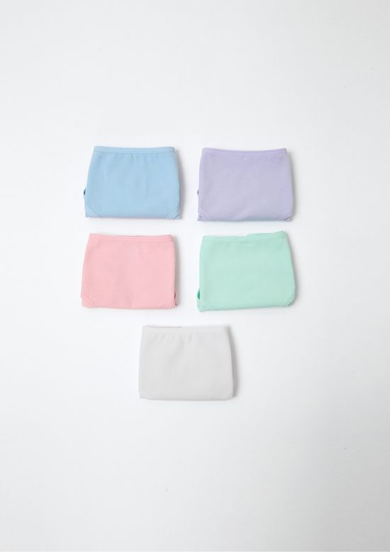 Foto do produto: Kit Com 5 Calcinhas Infantil - Multicolorido