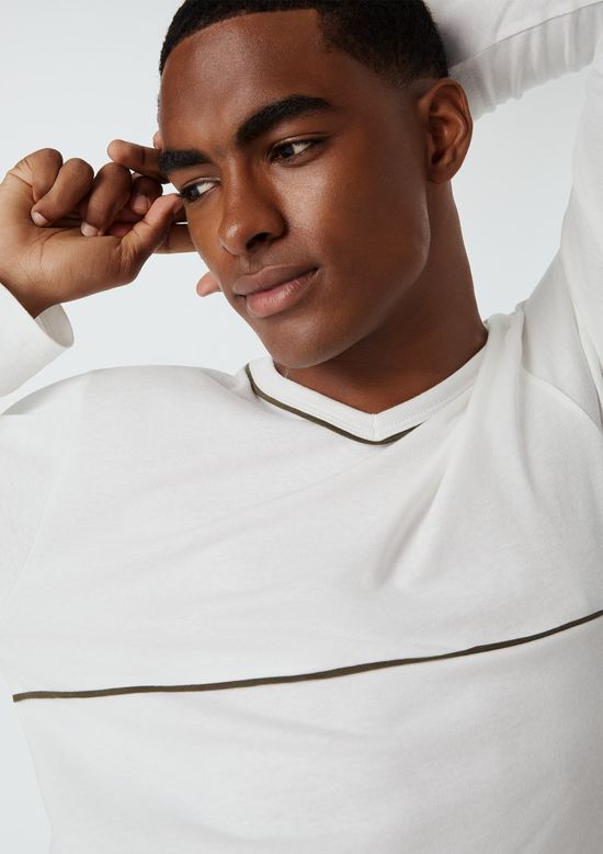 Foto do produto: Pijama Masculino Longo Com Decote V - Verde