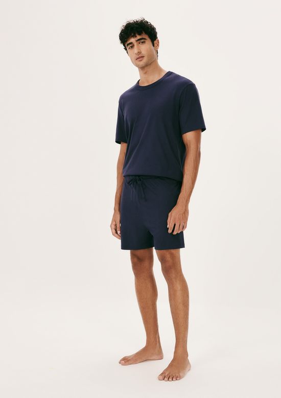 Foto do produto: Pijama Curto Masculino Presenteável + Saquinho - Azul