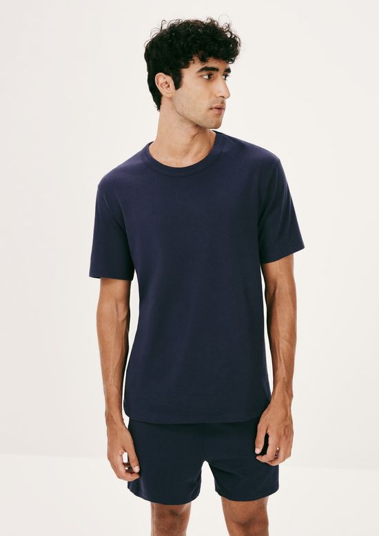 Foto do produto: Pijama Curto Masculino Presenteável + Saquinho - Azul