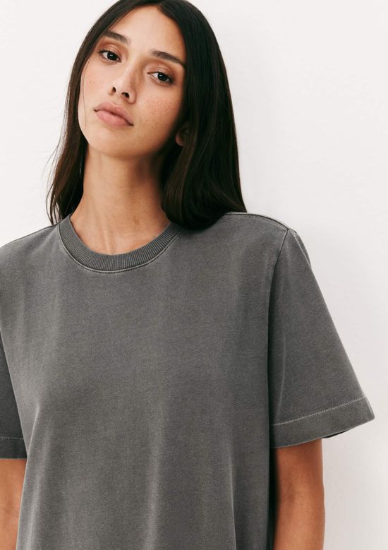 Foto do produto: Vestido Curto Reto Estonado - Preto