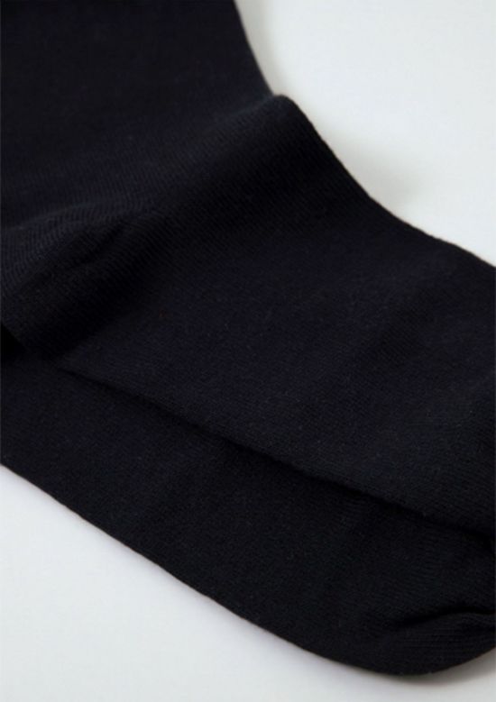 Foto do produto: Kit Com 5 Pares De Meia Infantil Unissex Cano Médio - Preto