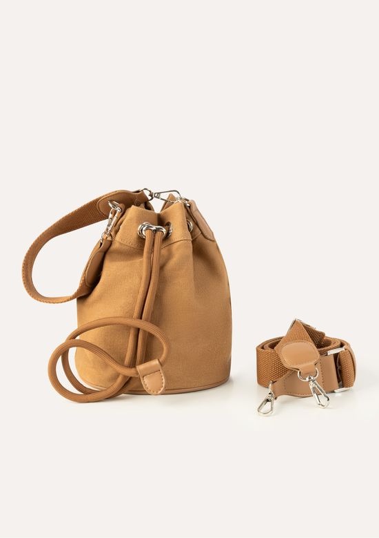 Foto do produto: Bolsa Feminina Bucket Pequena - Marrom