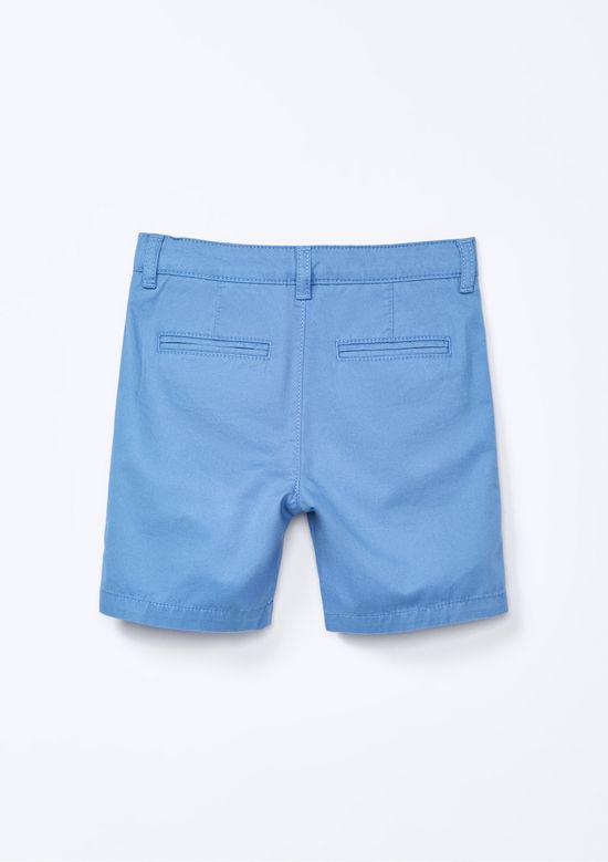 Foto do produto: Bermuda Infantil Menino Toddler Chino Em Sarja - Azul