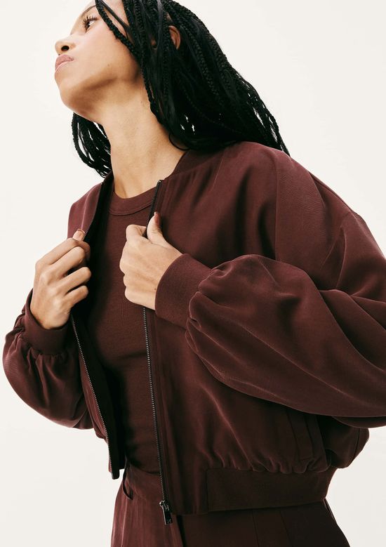 Foto do produto: Jaqueta Feminina Bomber Peach Touch - Marrom