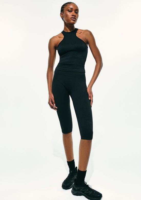 Foto do produto: Calça Legging Capri Hering Sports + FRNC - Preto