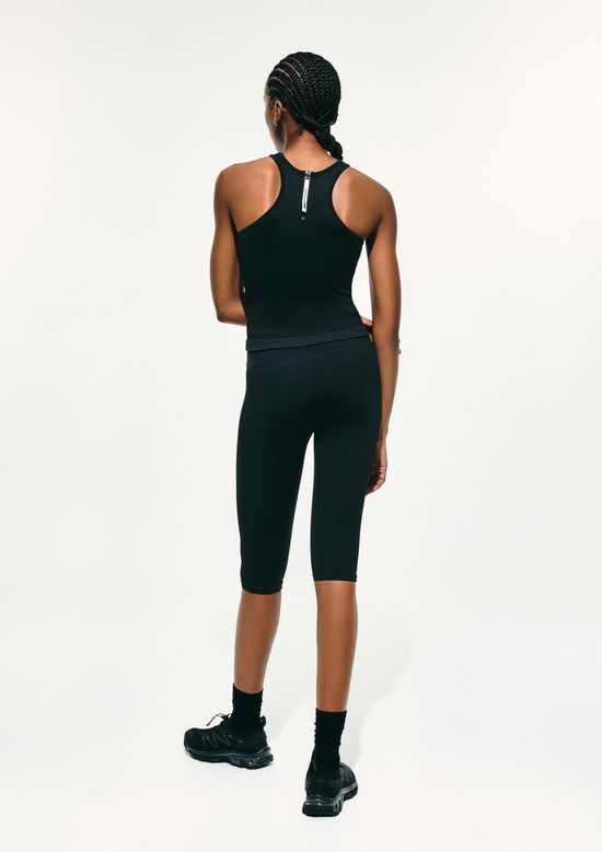 Foto do produto: Calça Legging Capri Hering Sports + FRNC - Preto