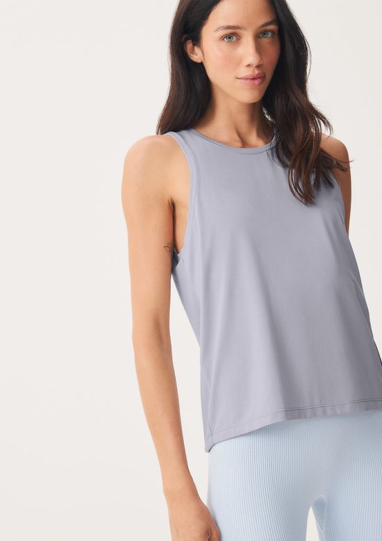 Foto do produto: Regata Esportiva Básica Feminina Easy Care - Cinza