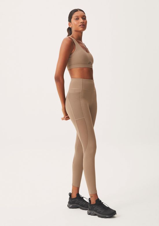 Foto do produto: Calça Legging Esportiva Feminina Easy Care - Marrom
