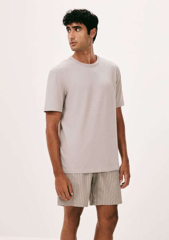 Foto do produto: Pijama Masculino Curto Fio Tinto Comfort - Cinza