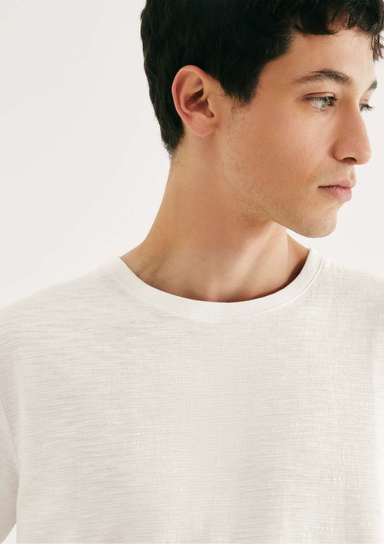 Foto do produto: Camiseta Masculina Texturizada Regular - Off white