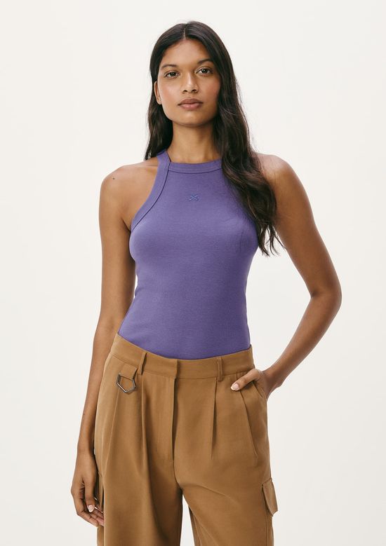 Foto do produto: Regata Feminina Hit Com Bordado - Azul