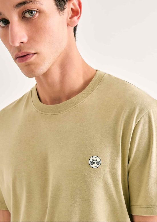 Foto do produto: Camiseta Masculina Manga Curta Com Estampa - Verde