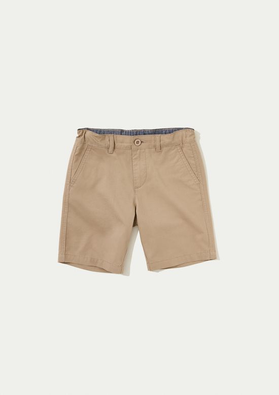 Foto do produto: Bermuda Básica Infantil Menino Chino - Bege