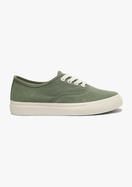 Foto do produto: Tênis Feminino Casual Lona - Verde