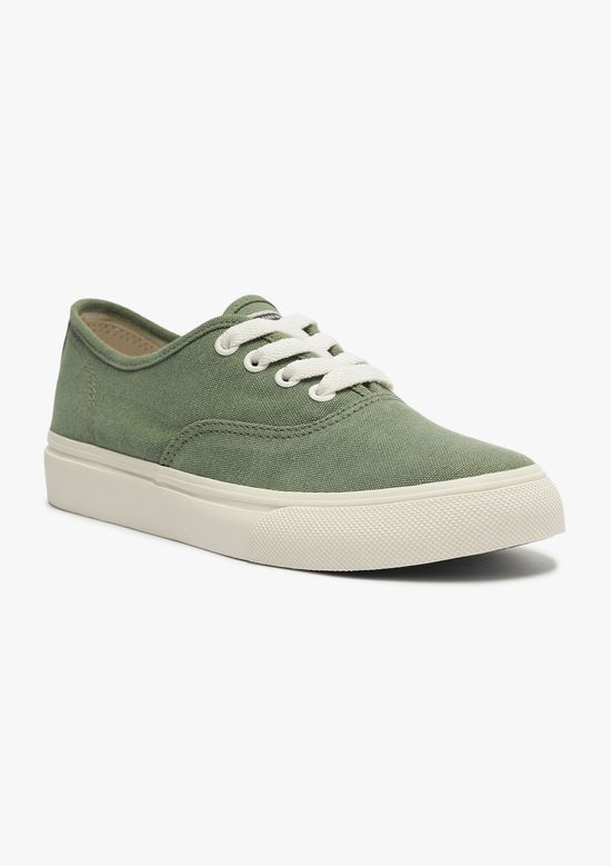 Foto do produto: Tênis Feminino Casual Lona - Verde