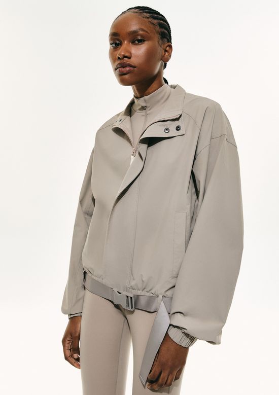 Foto do produto: Casaco Oversized Feminino Hering Sports + Frnc - Cinza