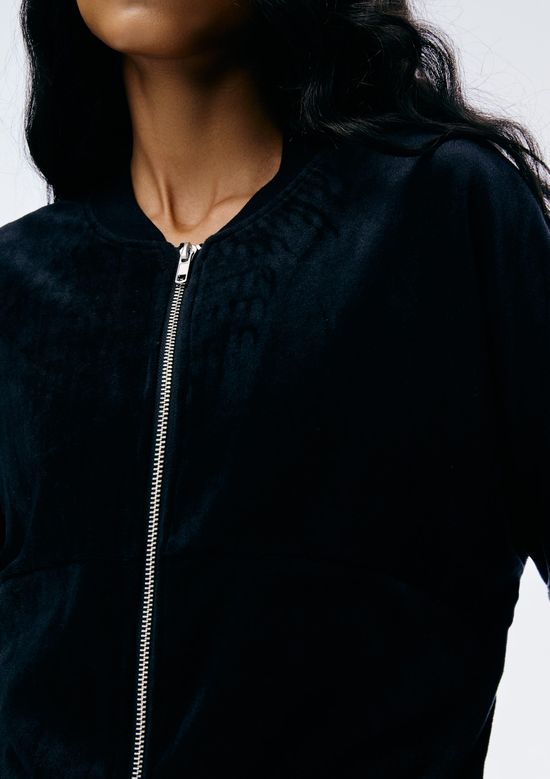 Foto do produto: Jaqueta Feminina Em Plush - Preto