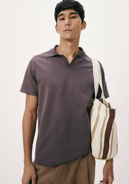 Foto do produto: Camisa Polo Masculina Comfort Manga Curta - Azul