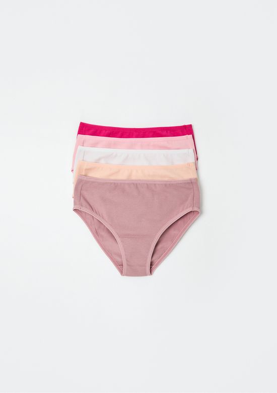 Foto do produto: Kit Com 5 Calcinhas Infantil - Multicolorido