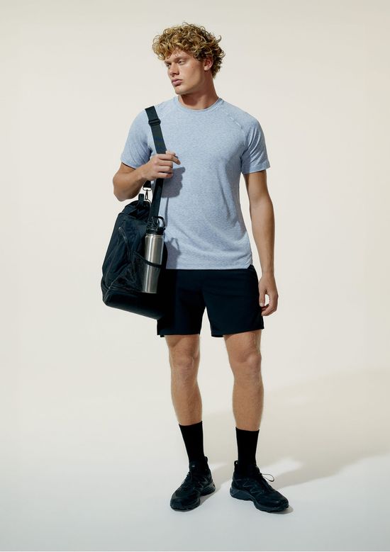 Foto do produto: Shorts Esportivo Masculino Runner Com Bolso Traseiro - Preto