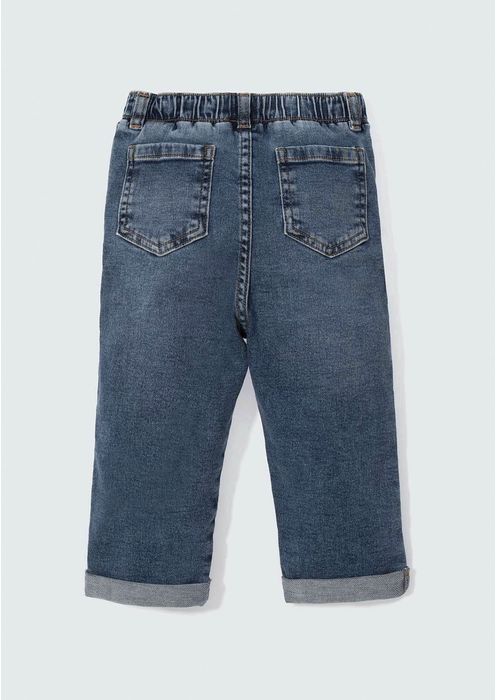Calça Jeans Infantil Menino Toddler - Azul Médio