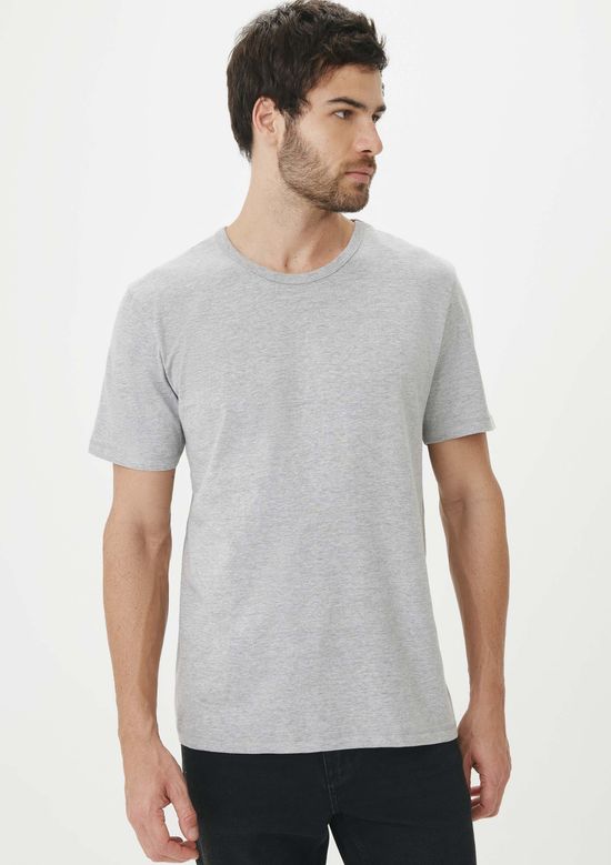 Foto do produto: Kit Com 3 Camisetas Masculinas Básicas Slim Hering - Multicolorido