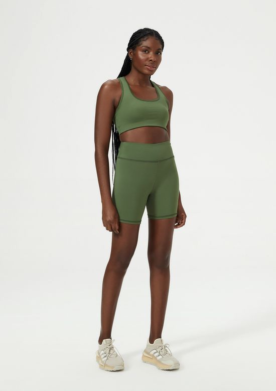 Foto do produto: Bermuda Esportiva Feminina Biker - Verde