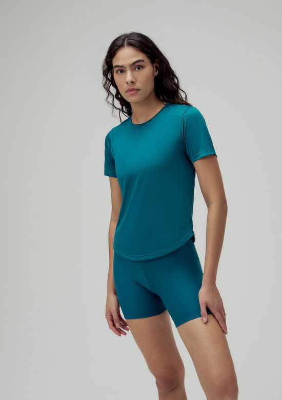 Foto do produto: Bermuda Esportiva Feminina Secagem Rápida - Verde