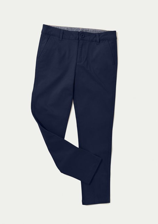 Foto do produto: Calça Social Infantil Menino Slim - Azul