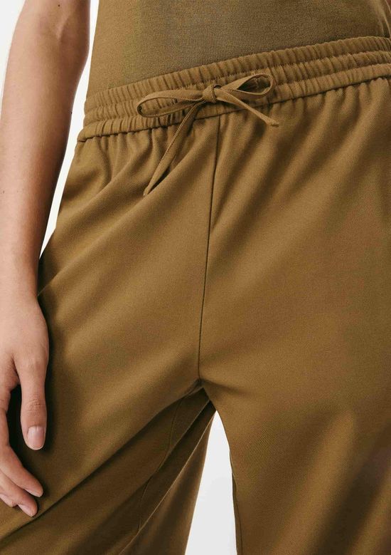 Foto do produto: Calça Feminina Cós Elástico Bolso Cargo - Verde