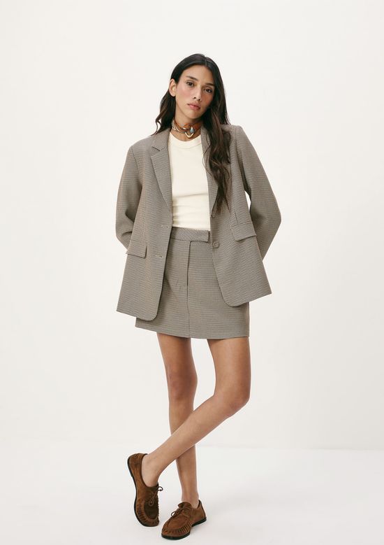 Foto do produto: Shorts Saia Pied de Poule - Preto