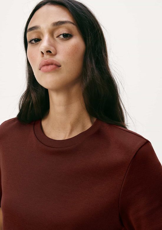 Foto do produto: Blusa Feminina Manga Curta - Marsala