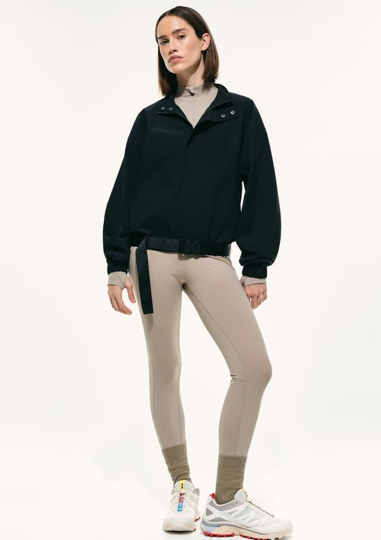 Foto do produto: Casaco Oversized Feminino Hering Sports + Frnc - Preto