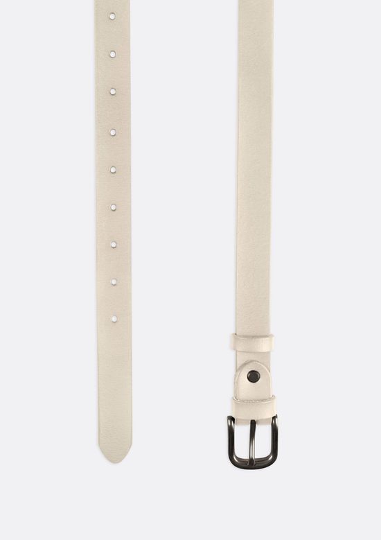 Foto do produto: Cinto Feminino Em Pu Com Fivela - Creme