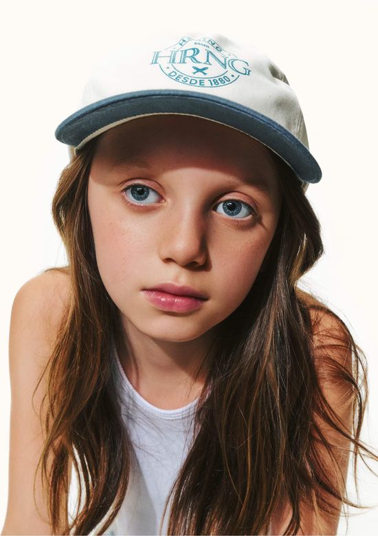 Foto do produto: Boné Infantil Unissex 1880 Estampado - Off white