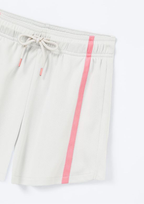 Foto do produto: Shorts Infantil Menina Regular Contrastante - Creme