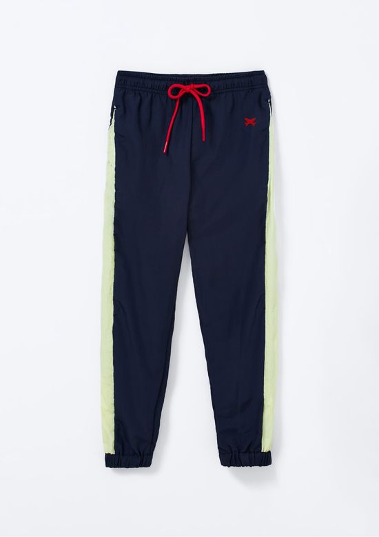 Foto do produto: Calça Infantil Menino Nylon Jogger - Azul