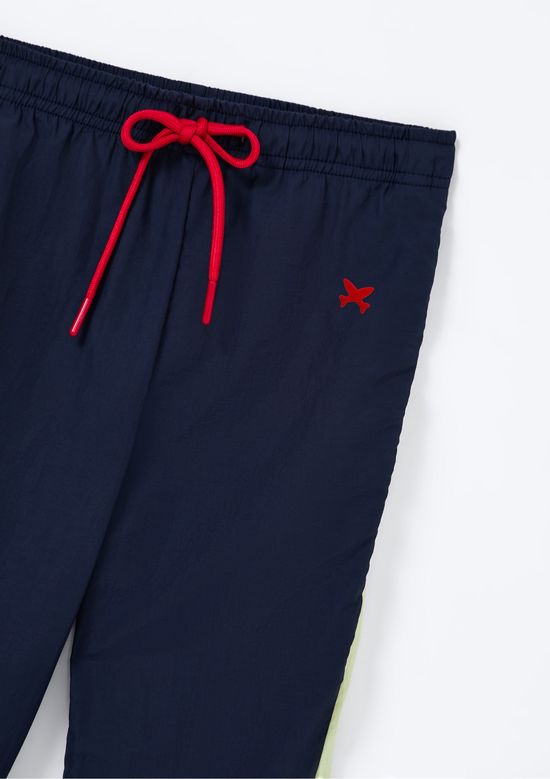 Foto do produto: Calça Infantil Menino Nylon Jogger - Azul