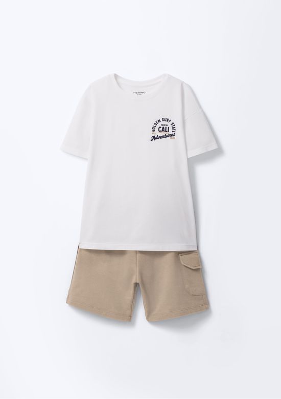 Foto do produto: Conjunto Infantil Menino Estampado - Off white