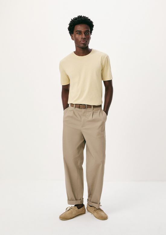 Foto do produto: Camiseta Básica Unissex Manga Curta World - Bege